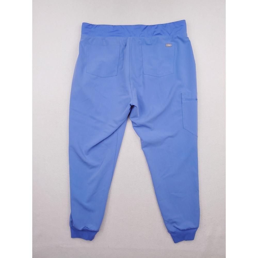 Figs Scrub Pants Womens Extra Large Blue Zamora Jogger Cargo Medical Nursing - Picture 8 of 16